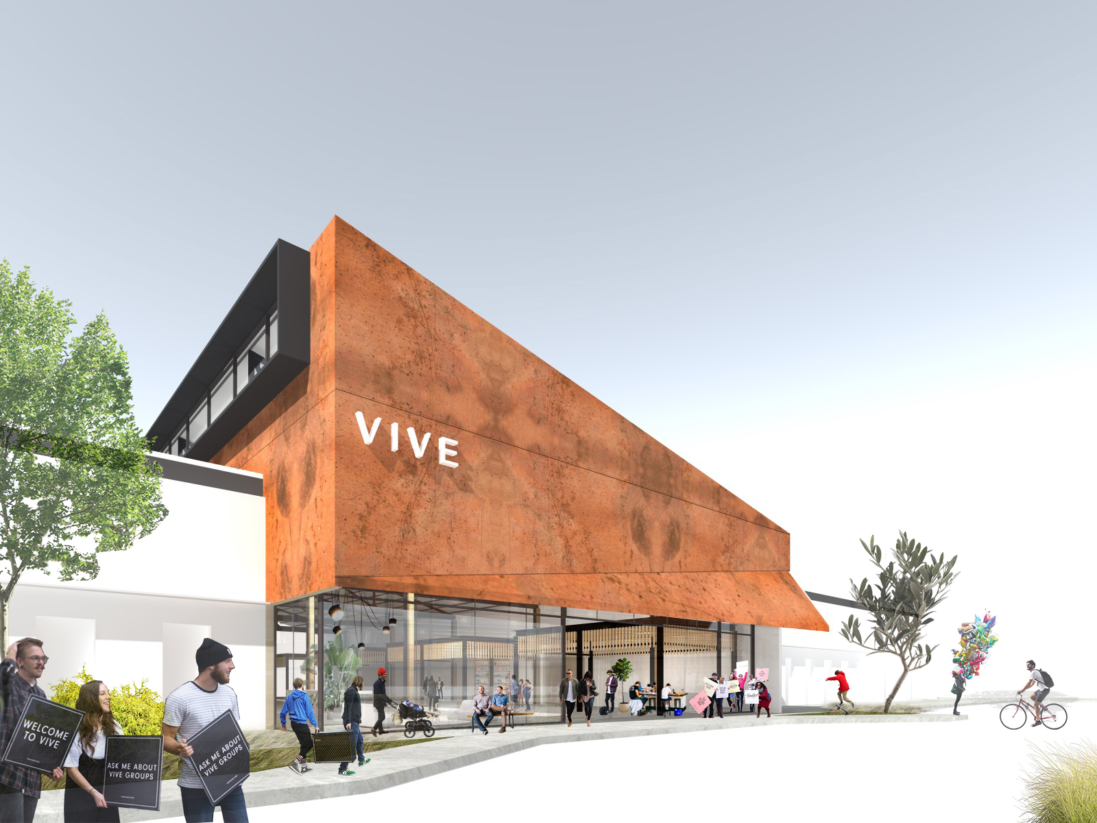 Vive Church design by Newcastle Architect